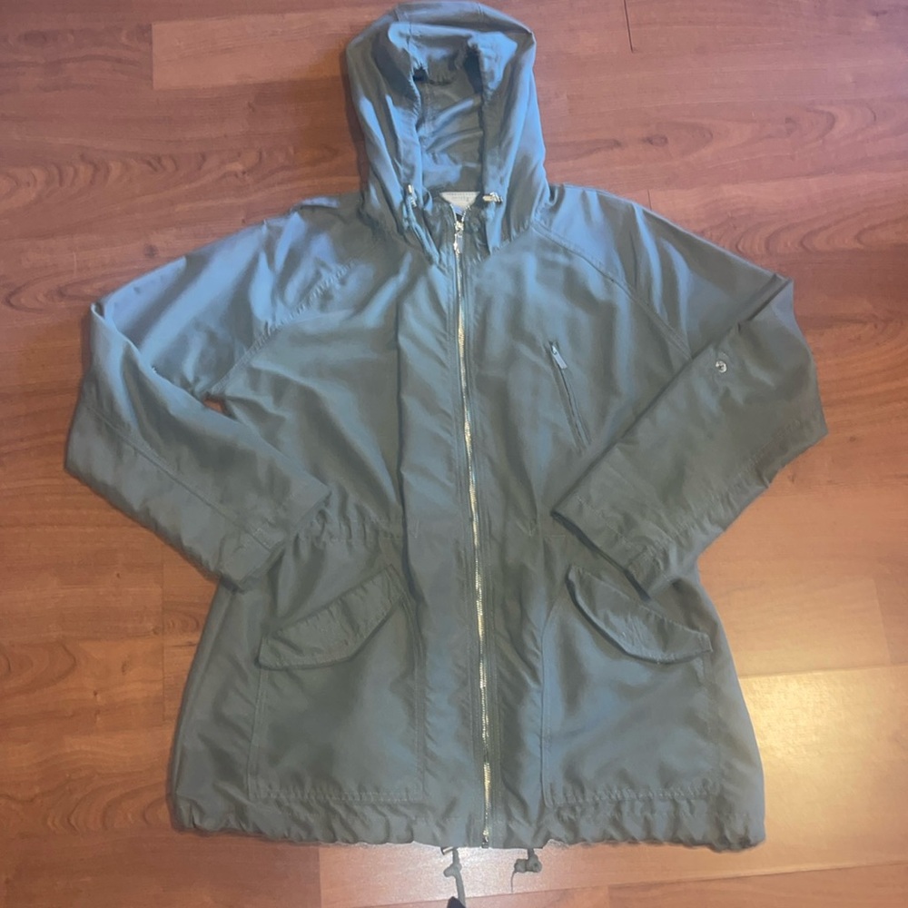 Olive Green Utility Jacket